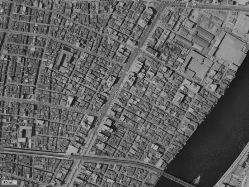 【1961~1969年度撮影】昔のリビオレゾン浅草橋の場所・周辺環境