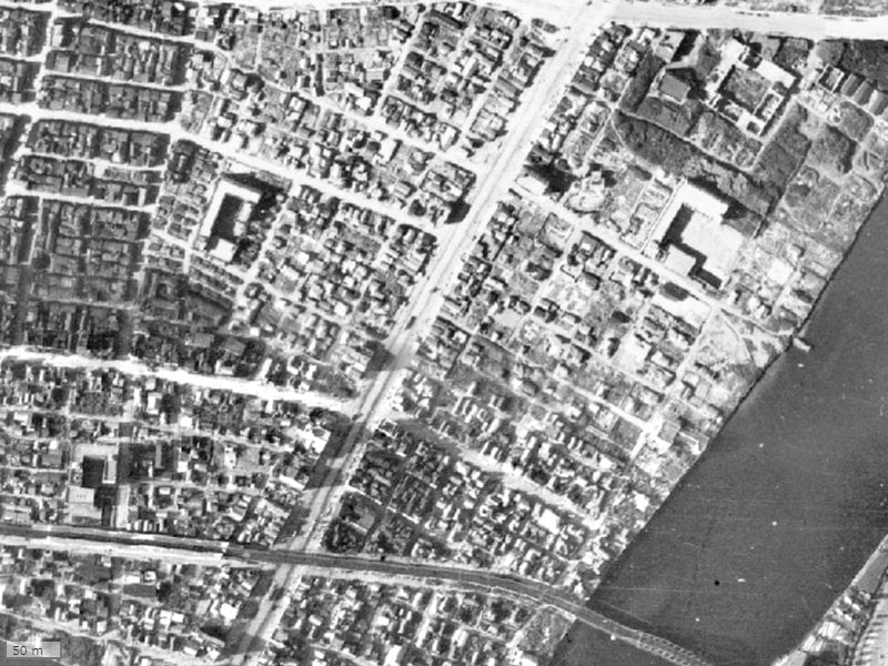 【1945～1950年度撮影】昔のリビオレゾン浅草橋の場所・周辺環境