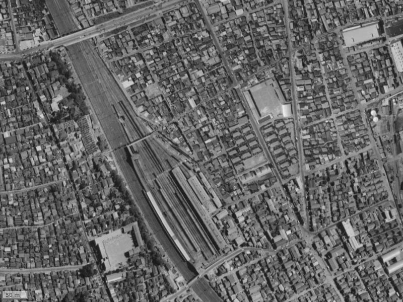 【1961～1969年度撮影】昔のライオンズ東十条ステーションプラザの場所・周辺環境