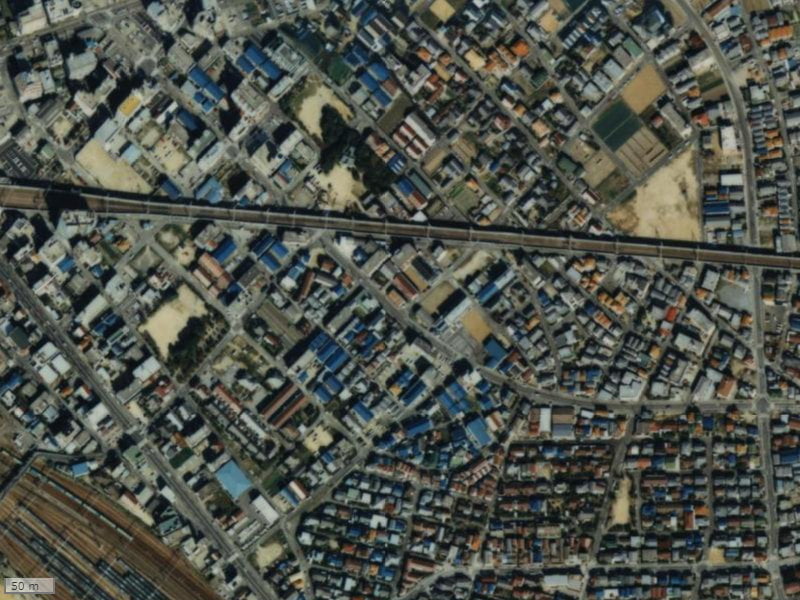 【1984～1986年度撮影】昔のワコーレ西明石 彩風館の場所・周辺環境