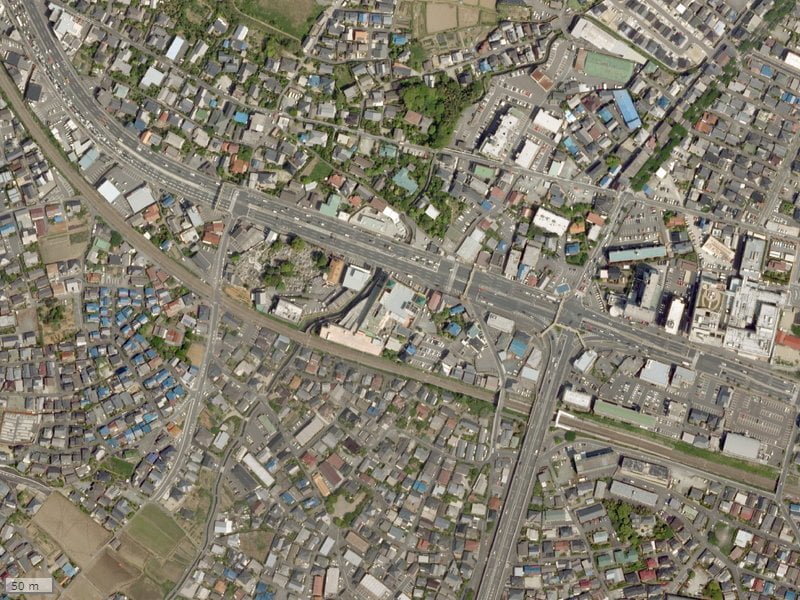 【2009年度撮影】昔のグランドパレス安部山公園ステーションサイドの場所・周辺環境