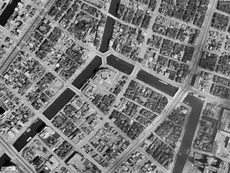 【1945～1950年度撮影】昔のスカイコート銀座東の場所・周辺環境