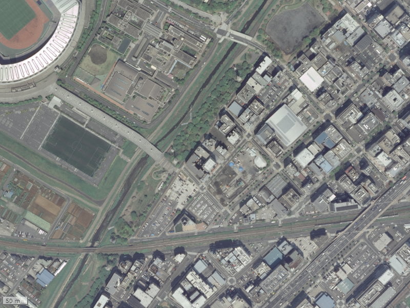 【2007年度撮影】昔のアールケープラザ新横浜2の場所・周辺環境