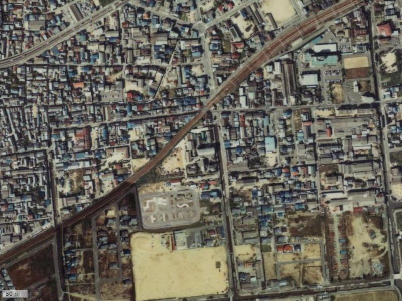 【1979~1983年度撮影】昔のベルディ松永の場所・周辺環境