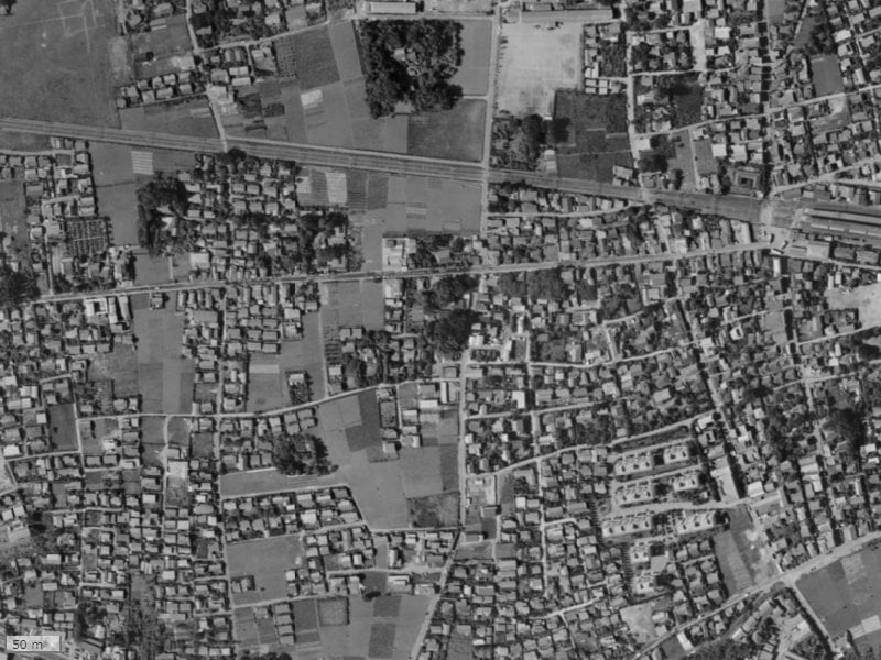 【1961～1969年度撮影】昔のコンファーレ上石神井の場所・周辺環境