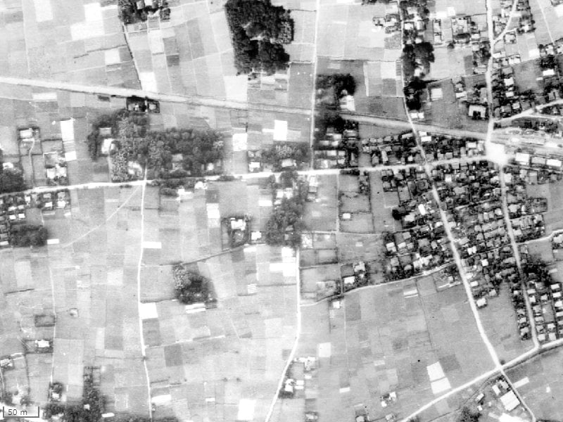 【1945～1950年度撮影】昔のコンファーレ上石神井の場所・周辺環境