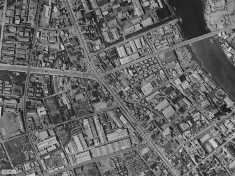 【1961～1969年度撮影】昔のウィスタリアマンション板橋志村の場所・周辺環境