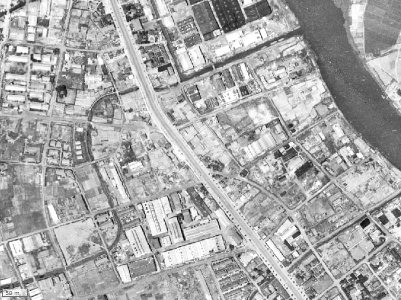 【1945～1950年度撮影】昔のウィスタリアマンション板橋志村の場所・周辺環境