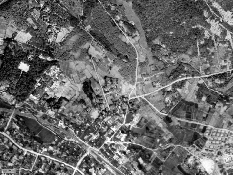 【1945～1950年度撮影】昔のデュオヒルズ有松の場所・周辺環境
