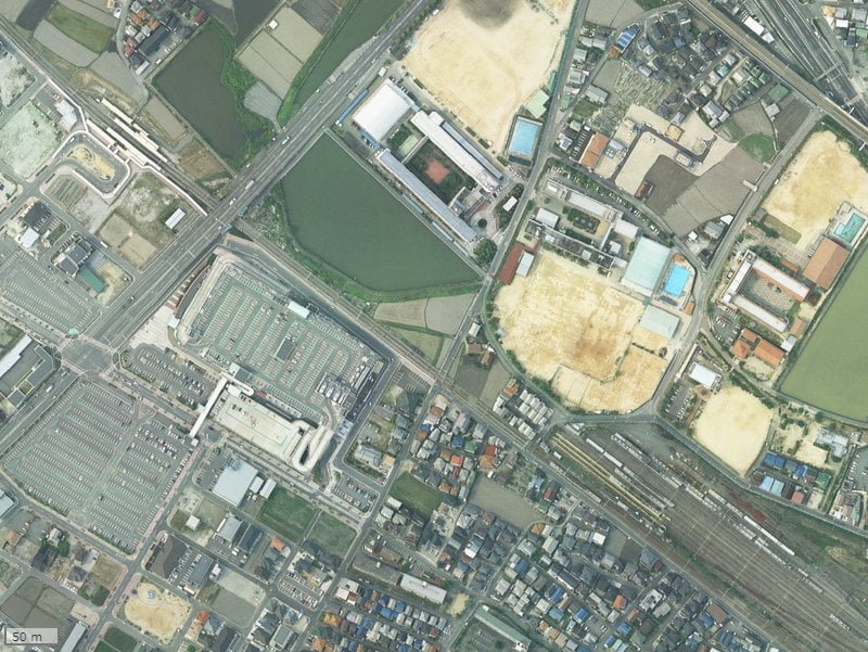 【2009年度撮影】アルファスマート西二見駅（建設前）の場所・周辺環境