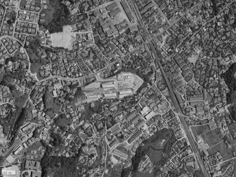 【1961～1969年度撮影】昔のサウステラス横浜杉田の場所・周辺環境