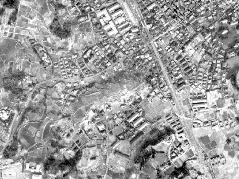 【1945～1950年度撮影】昔のサウステラス横浜杉田の場所・周辺環境