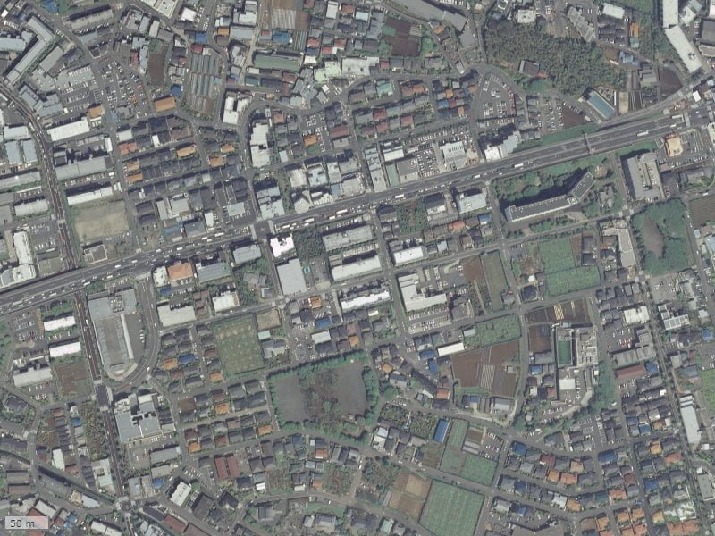 【2007年度撮影】昔の鷺沼南パークホームズ参番館の場所・周辺環境