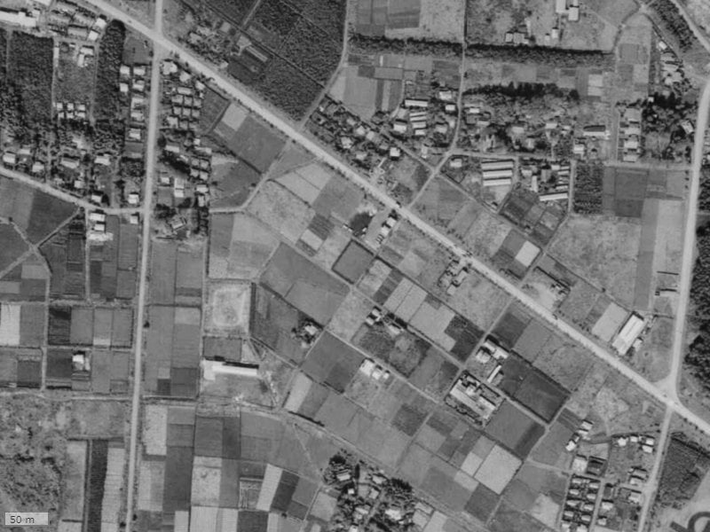 【1961～1969年度撮影】昔のルピナス橋本南の場所・周辺環境