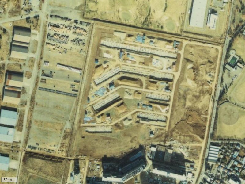 【1979~1983年度撮影】昔の昭島つつじが丘ハイツ北住宅の場所・周辺環境