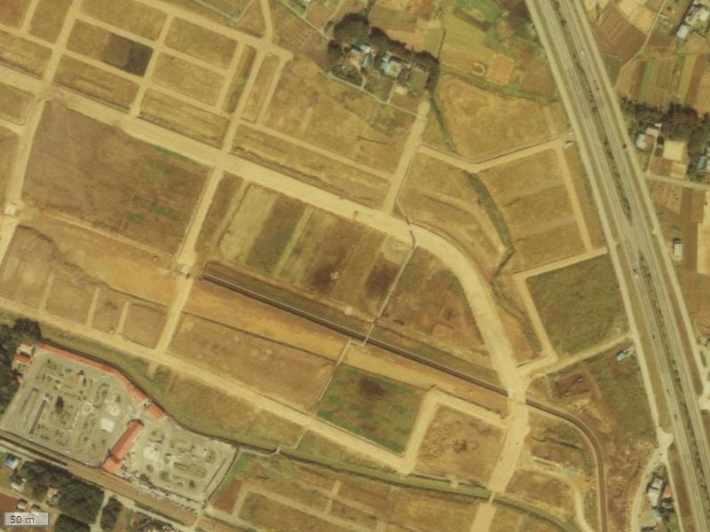 【1979～1983年度撮影】昔のライオンズガーデン花崎の場所・周辺環境