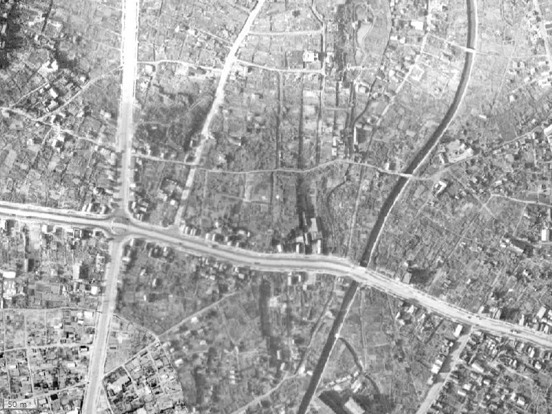 【1945～1950年度撮影】昔のファミールスクエア中野坂上の場所・周辺環境
