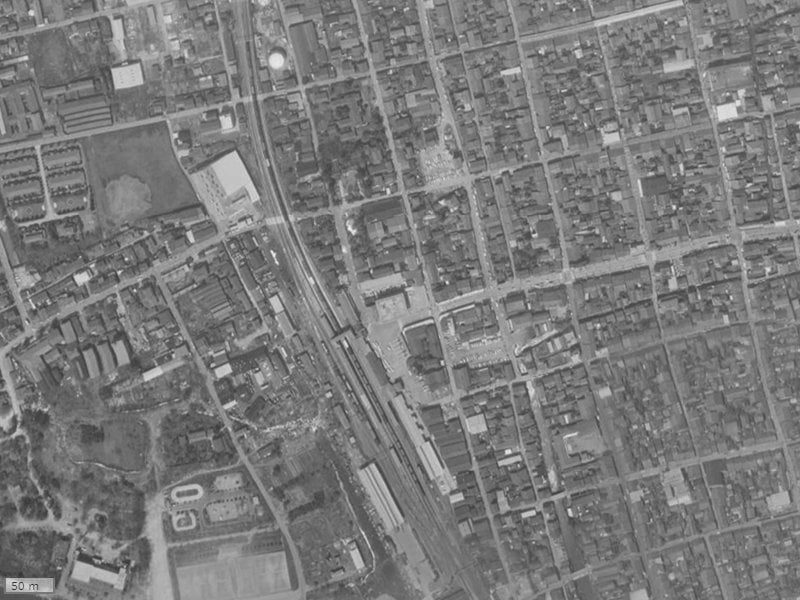 【1961～1969年度撮影】昔のポレスター長浜駅前の場所・周辺環境