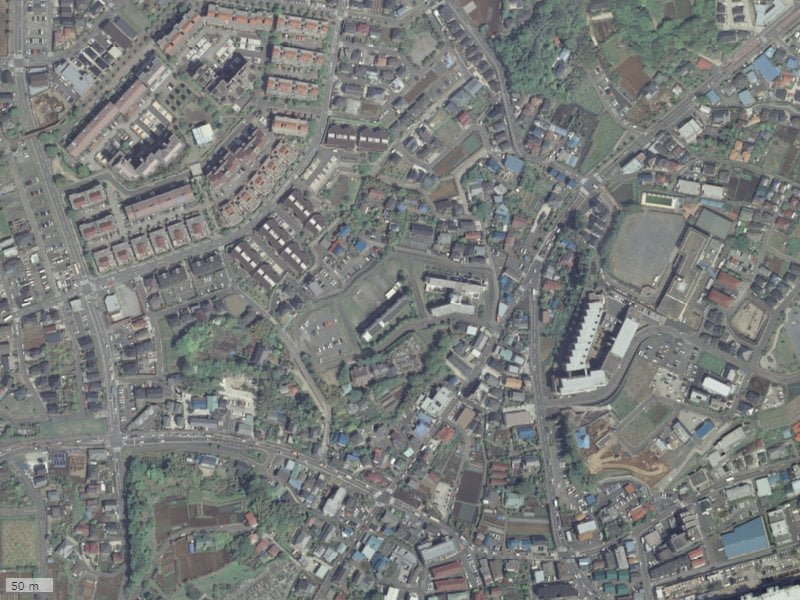 【2007年度撮影】昔のシティテラス横浜つづきの丘の場所・周辺環境