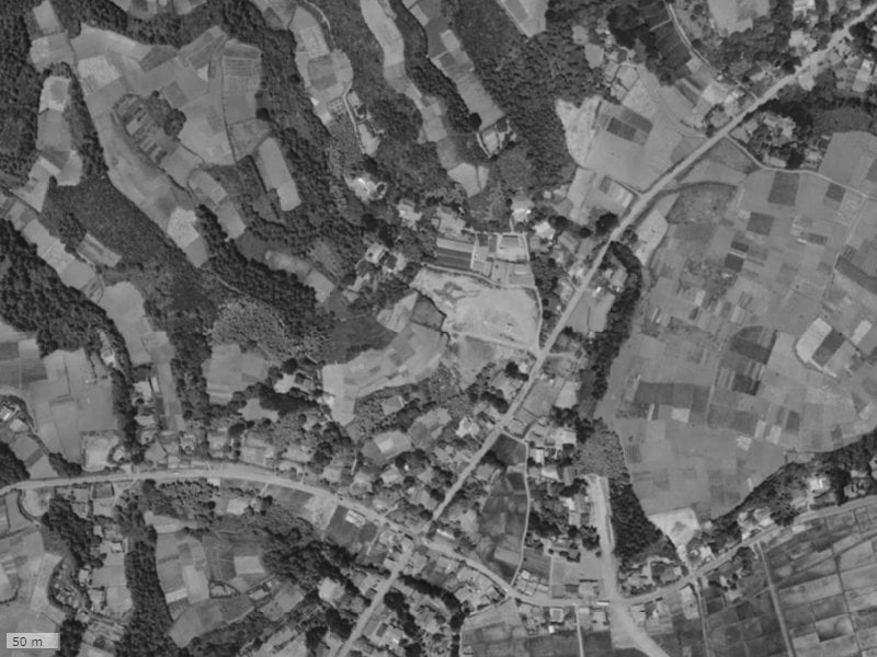 【1961～1969年度撮影】昔のシティテラス横浜つづきの丘の場所・周辺環境