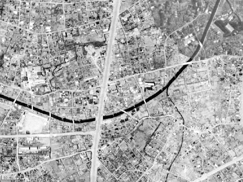 【1945～1950年度撮影】昔の中野本町マンションの場所・周辺環境