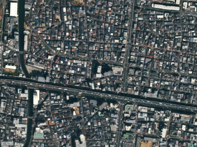 【2017年度撮影】ユニハイム緑橋の場所・周辺環境