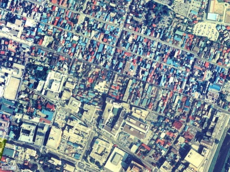 【1974～1978年度撮影】昔のジェネラスマンション医大前の場所・周辺環境