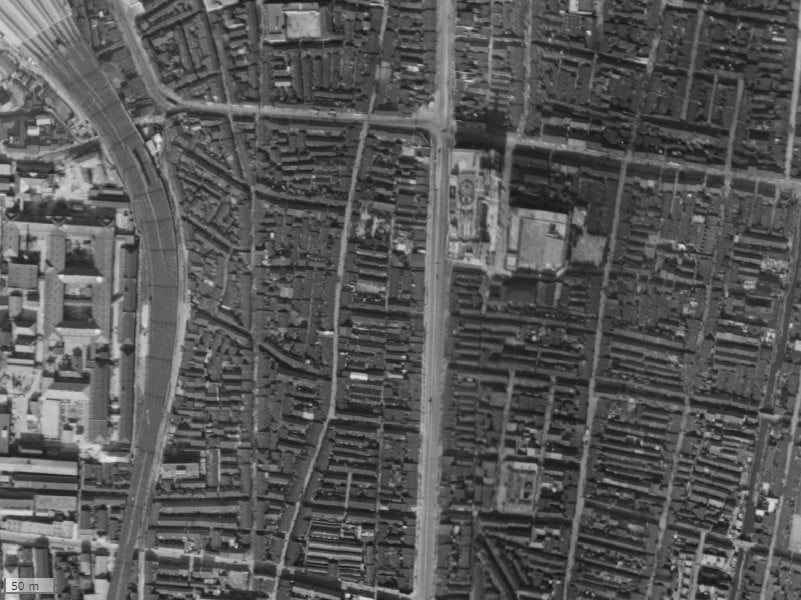 【1936～1942年度撮影】昔のエステムコート難波2アレグリアの場所・周辺環境