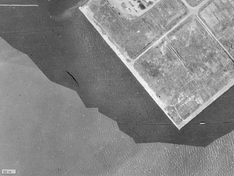 【1945～1950年度撮影】昔の晴海フラッグの場所・周辺環境