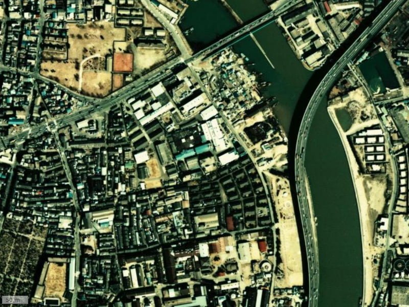 【1974～1978年度撮影】昔のアワーズ（OURS）の場所・周辺環境