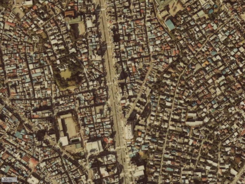 【1979～1983年度撮影】昔のブランズ文京白山一丁目の場所・周辺環境