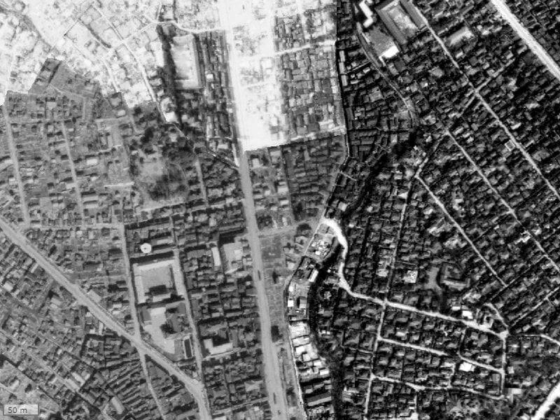 【1945～1950年度撮影】昔のブランズ文京白山一丁目の場所・周辺環境