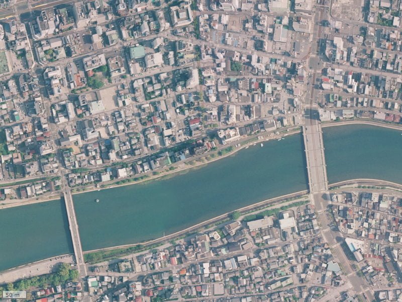 【2010年度撮影】東武ハイライン唐人町の場所・周辺環境