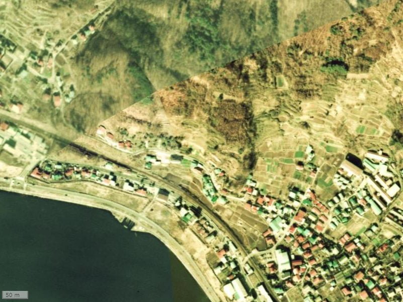 【1974~1978年度撮影】昔のプチモンド諏訪レイクの場所・周辺環境