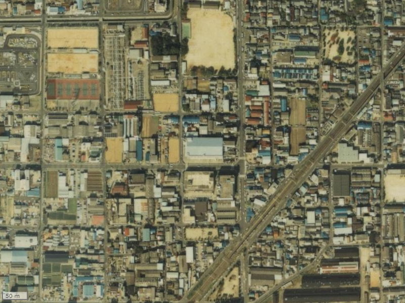 【1979～1983年度撮影】昔のサーパスシティ西院日照町の場所・周辺環境