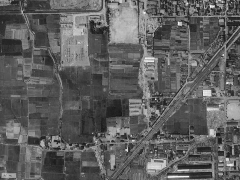 【1961～1969年度撮影】昔のサーパスシティ西院日照町の場所・周辺環境