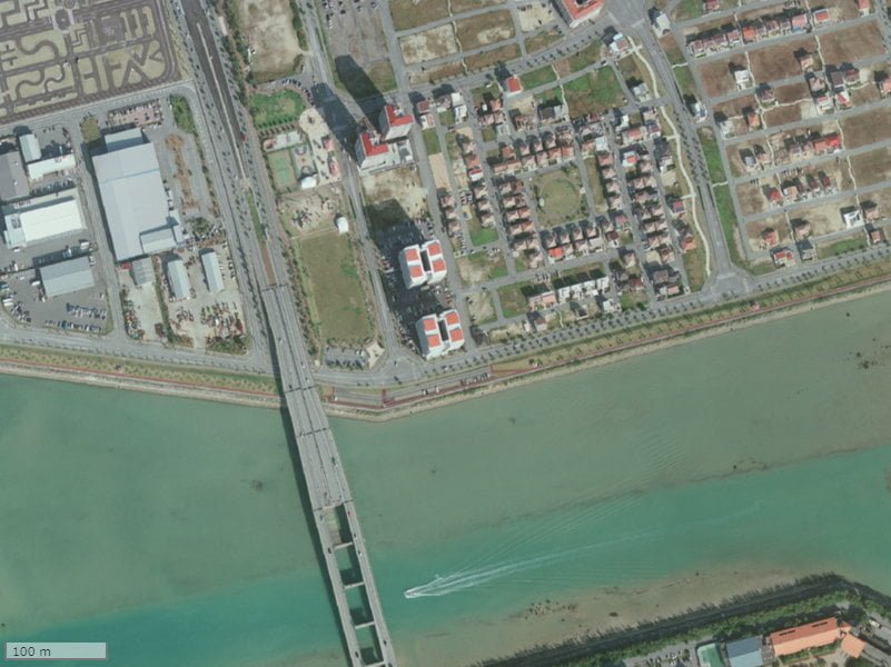 【2010年度撮影】Fステージ豊崎リバーフロントの場所・周辺環境