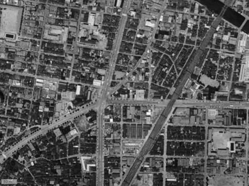 【1961～1969年度撮影】昔のプレミスト関目高殿駅前の場所・周辺環境