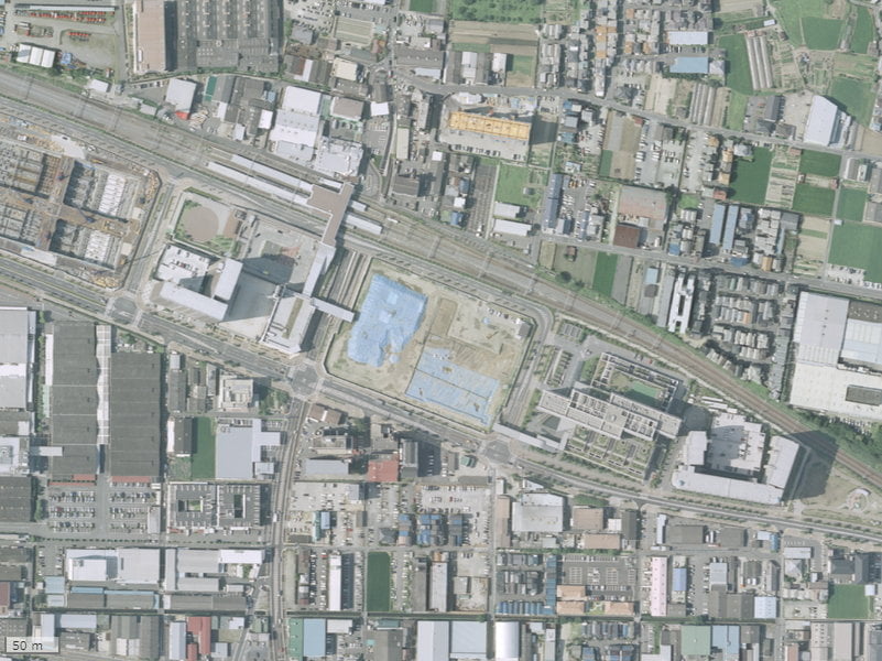 【2007年度撮影】昔のメガシティタワーズの場所・周辺環境