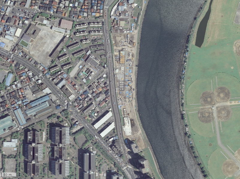 【2007年度撮影】昔のアクアリーナ川崎の場所・周辺環境