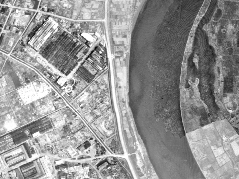 【1945~1950年度撮影】昔のアクアリーナ川崎の場所・周辺環境