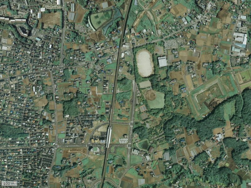 【2008年度撮影】昔のパークホームズ流山セントラルパークの場所・周辺環境