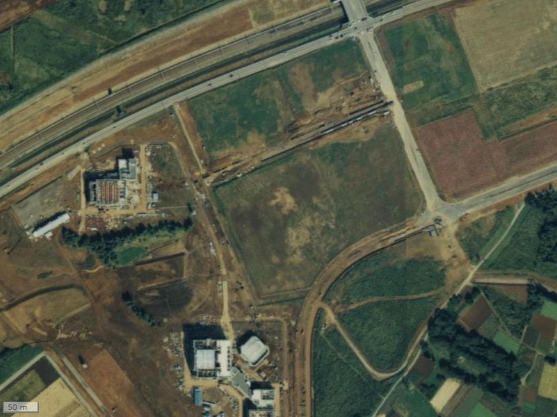 【1987～1990年度撮影】昔のガーデンゲート千葉ニュータウン中央の場所・周辺環境