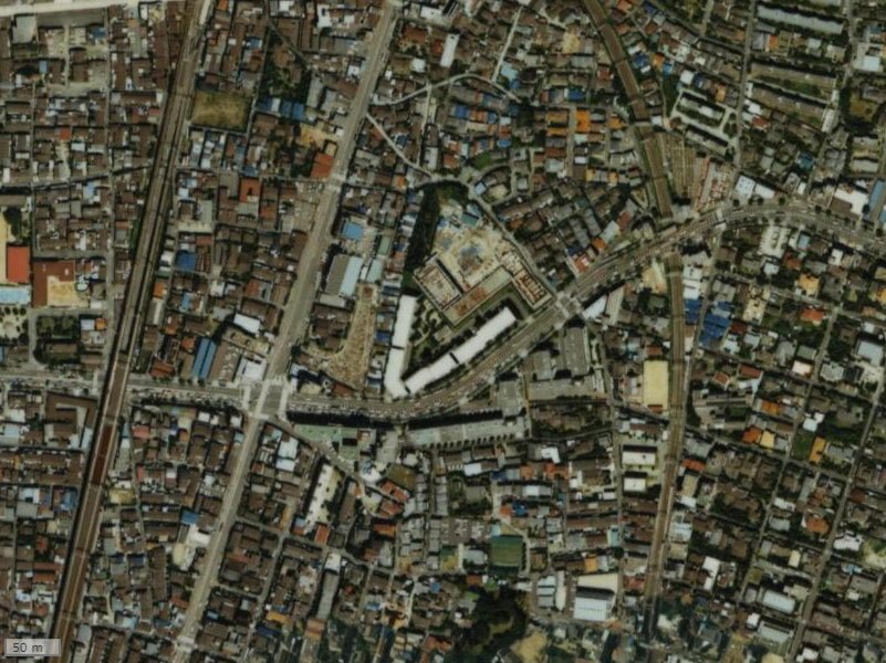 【1984～1986年度撮影】昔のセントポリア帝塚山の場所・周辺環境