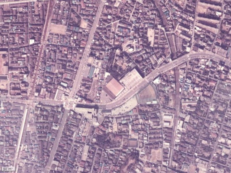 【1974～1978年度撮影】昔のセントポリア帝塚山の場所・周辺環境