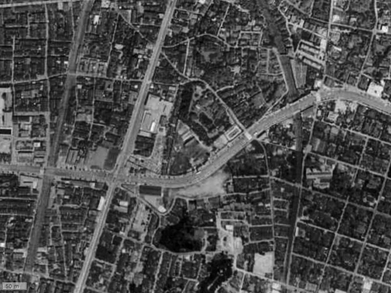 【1961～1969年度撮影】昔のセントポリア帝塚山の場所・周辺環境