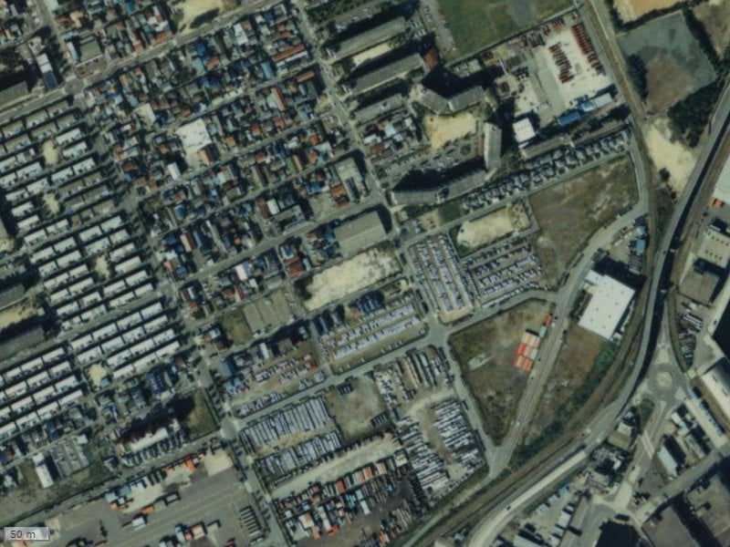 【1987~1990年度撮影】昔の宝マンション稲永の場所・周辺環境