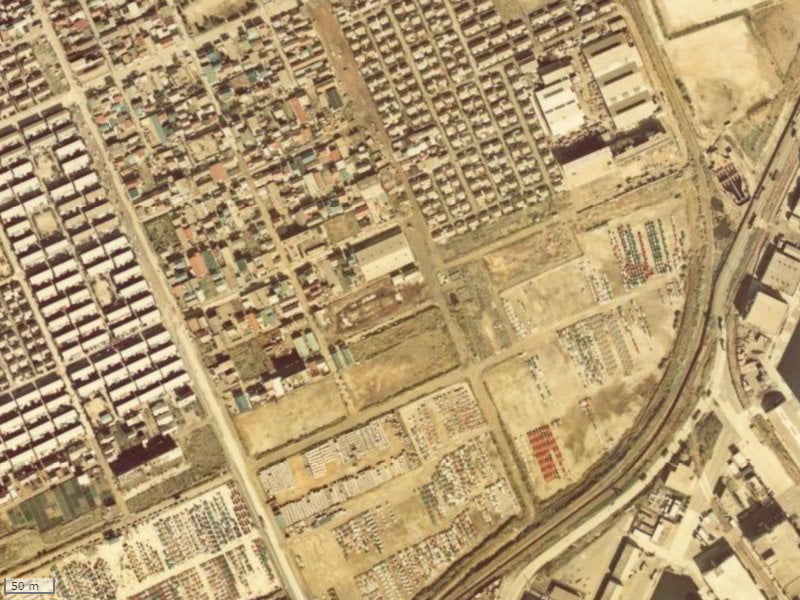 【1974~1978年度撮影】昔の宝マンション稲永の場所・周辺環境