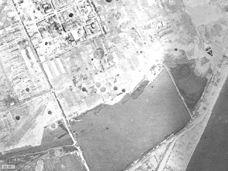 【1945~1950年度撮影】昔の宝マンション稲永の場所・周辺環境