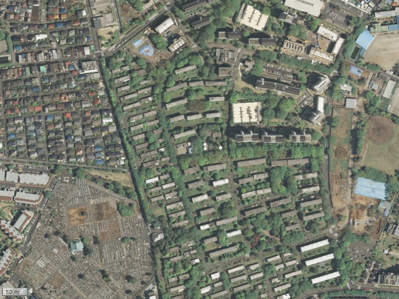 【2009年度撮影】昔のひばりが丘フィールズけやき通りの場所・周辺環境